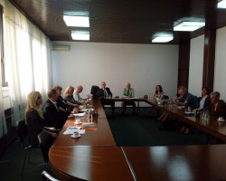 У просторијама Вишег суда у Сремској Митровици, дана 20.04.2018. године, одржан је састанак председника кривичних одељења виших судова са подручја Апелационог суда у Новом Саду